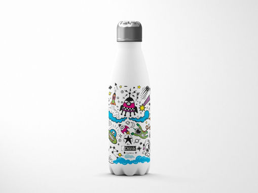 Picture of IDRINK THERMAL BOTTLE 500ML SPACE